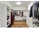 This spacious walk-in closet has plenty of room for clothes, shoes, and accessories at 3162 Hazel Foster Dr, Carmel, IN 46033