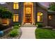 Charming front entrance with a wreath on the front door at 4128 Whitetail Woods Dr, Bargersville, IN 46106