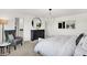 Bright bedroom with neutral tones and stylish decor creates a calming and inviting atmosphere at 4405 Mendocino Blvd, Indianapolis, IN 46239
