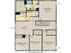 Second floor plan featuring the owner's suite, three additional bedrooms, and a loft area at 4405 Mendocino Blvd, Indianapolis, IN 46239