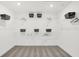 Well-organized walk-in closet with multiple shelves, clothing rods and carpeted floor at 4411 Mendocino Blvd, Indianapolis, IN 46239