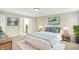 Cozy bedroom featuring a white bed frame, soothing color palette, and ample natural light at 4602 Amesbury Pl, Westfield, IN 46062