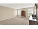Expansive bedroom with neutral carpet, natural lighting and classic furniture at 4602 Amesbury Pl, Westfield, IN 46062