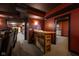 Basement area featuring a bar, and media room access at 4890 Benthaven E Dr, Bargersville, IN 46106