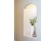 Close up of the decorative wall niche in the foyer with accent lighting and decorative objects at 4890 Benthaven E Dr, Bargersville, IN 46106