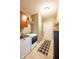 Laundry room featuring tile floors, washer and dryer, and entrance to the home at 4890 Benthaven E Dr, Bargersville, IN 46106