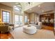 Inviting living room with a large window, comfortable seating, and stylish decor at 4890 Benthaven E Dr, Bargersville, IN 46106