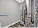 Basement utilities featuring modern appliances, including a hot water tank and furnace, for home essentials at 5062 Foxley Park Ln, Avon, IN 46123