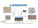 Lennar home materials selection including flooring, quartz, cabinets, siding and brick at 5062 Foxley Park Ln, Avon, IN 46123