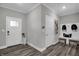 Convenient mudroom with coat hooks, bench, and storage, perfect for organizing outerwear and accessories at 5062 Foxley Park Ln, Avon, IN 46123