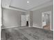 Spacious main bedroom with recessed lighting and ensuite bathroom at 5127 Foxley Park Ln, Avon, IN 46123