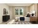 Inviting bedroom with a comfortable bed, stylish furnishings, natural light, and a decorative dresser at 5208 Foxley Park Ln, Avon, IN 46123