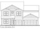 Charming two-story home with symmetrical design, and welcoming covered front entry and two car garage at 5547 Tart Blvd, Indianapolis, IN 46239
