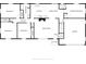 Detailed floor plan showcasing the layout of the home including bedrooms, kitchen, and great room at 5683 Steven Dr, Greenwood, IN 46142