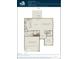 Newberry floor plan featuring four bedrooms, two and a half baths, and a two-car garage at 5784 Summertree Pl, Whitestown, IN 46052