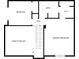 Detailed floor plan featuring bedroom, bathroom, hallway, and primary bedroom layout at 582 Conner Creek Dr, Fishers, IN 46038