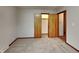 Spacious bedroom with large closet, neutral walls and carpets, offering comfort and ample storage at 6985 E County 100 S Rd, Avon, IN 46123