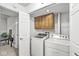 Laundry room featuring updated washer and dryer at 8047 Van Ness Way, Indianapolis, IN 46240