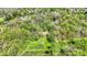Expansive yard features lawn and mature trees, creating serene, natural beauty at 8820 Mud Creek Rd, Indianapolis, IN 46256