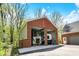 This property features a spacious two-bay garage that can house an RV and another large vehicle at 8820 Mud Creek Rd, Indianapolis, IN 46256