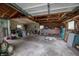 Spacious garage with ample storage and organizational space and large windows for natural light at 933 N 19Th N St, Elwood, IN 46036