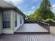 Side angle view of deck made of wood at 10305 Lakeland Dr, Fishers, IN 46037