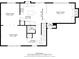 Open floor plan of first level with kitchen, dining, living, and Gathering room at 10310 Foxwood W Dr, Carmel, IN 46280