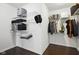 Spacious walk-in closet with ample storage space, shelving, and hanging rods at 12722 Moonseed Dr, Carmel, IN 46032