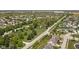 Community aerial shot showcasing residential homes, roads, and verdant landscaping at 13765 Howe Rd, Fishers, IN 46038