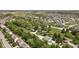 Expansive aerial view of a neighborhood with well-maintained lawns and mature trees at 13765 Howe Rd, Fishers, IN 46038