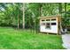 Backyard includes a kennel and shed and a nearby tractor at 1530 E 75Th St, Indianapolis, IN 46240