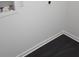 Laundry room features sleek black floors and hookups for a washer and dryer at 1545 Finley Ave, Indianapolis, IN 46203