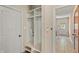 Inviting mudroom with built-in storage cubbies, hooks, and bench, plus convenient access to the entryway at 1832 Live Oak Ct, Avon, IN 46123