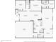 Detailed floorplan of the home showcasing layout of rooms and dimensions at 217 Devonshire Ct, Anderson, IN 46013