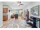 Expansive living space with hardwood floors and abundant natural light at 217 Devonshire Ct, Anderson, IN 46013