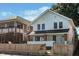 Charming two-story home with a well-maintained front yard and a classic white exterior at 2442 Guilford Ave, Indianapolis, IN 46205
