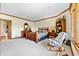Serene bedroom with ample space, soft carpeting, and abundant natural light creating a tranquil atmosphere at 3107 Waterfront Cir, Anderson, IN 46012