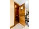 Cedar sauna with wooden benches providing a tranquil retreat, along with exercise equipment for wellness at 3107 Waterfront Cir, Anderson, IN 46012