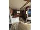 Room featuring window, cabinet and visible damage at 350 Johnson Ave, Franklin, IN 46131