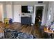 Open-concept living area with hardwood floors and a view into other rooms at , Plainfield, IN 46168