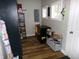 Mud room with storage shelves, freezer, and natural light, ideal for organization at , Plainfield, IN 46168
