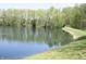 View of the lake, showcasing the expansive water feature and lush greenery, enhancing property's appeal at 4363 E State Road 252, Franklin, IN 46131