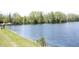 Stunning lake view featuring clear, blue water and lush green shores at 4363 E State Road 252, Franklin, IN 46131