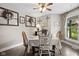 Cozy dining room with stylish decor, a window, and plenty of natural light at 4749 Maple Grove Rd, Martinsville, IN 46151