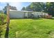 Expansive backyard with green grass and above ground pool at 48 W Adams Brick Ave, Martinsville, IN 46151