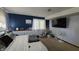 Spacious bedroom offers carpet, lots of natural light, and calming color scheme at 492 Pelenor Dr, Franklin, IN 46131