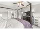 View of the main bedroom showing access to the bathroom and closet at 523 Torrey Ct, Avon, IN 46123