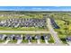 Aerial view of the neighborhood showcasing a well-planned community at 6305 Norwich Dr, Brownsburg, IN 46112