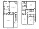 Detailed floor plan showcasing layout of first and second floors at 6429 Yuma Ct, Whitestown, IN 46075