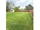 Large backyard with wood privacy fence at 6550 Spring Flower Dr, Indianapolis, IN 46237